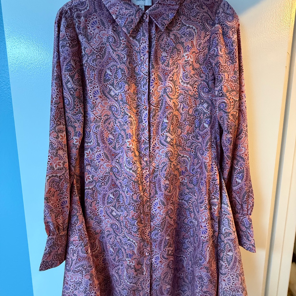 Cinq Sept Multicolor Paisley Blouse